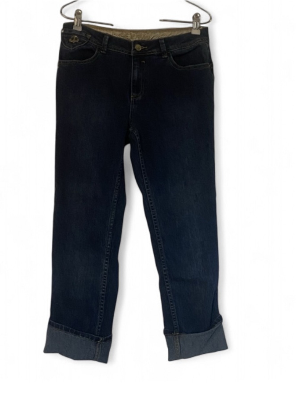 Dereon blue & gold jeans